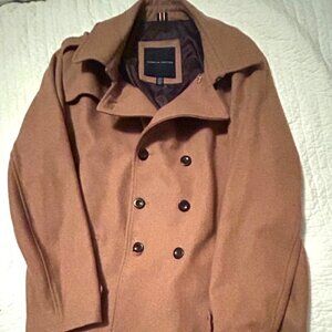 Tommy Hilfiger Double Breasted Wool Coat